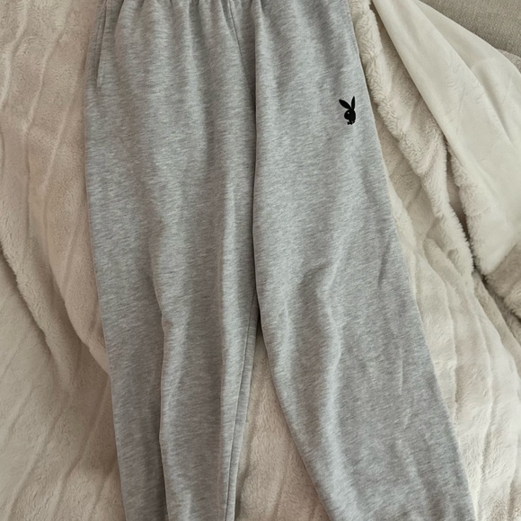 PLAYBOY Other - PLAYBOY Heather Gray Joggers